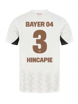 Bayer Leverkusen Piero Hincapie #3 Gostujuci Dres 2024-25 Kratak Rukavima